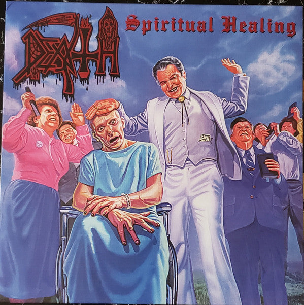 Death (2) : Spiritual Healing (LP,Album,Limited Edition,Numbered,Reissue,Repress)