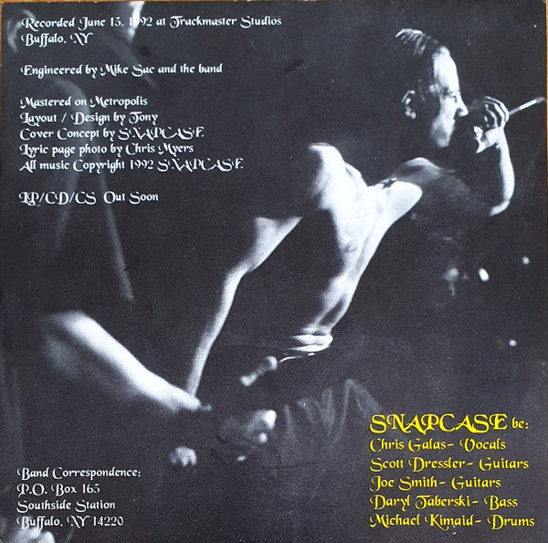 Snapcase : Comatose (7",45 RPM,Single)