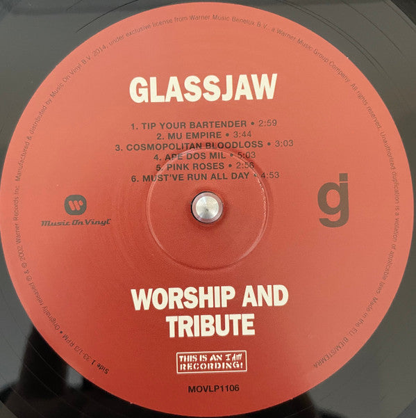 Glassjaw : Worship And Tribute (LP,Album,Reissue)