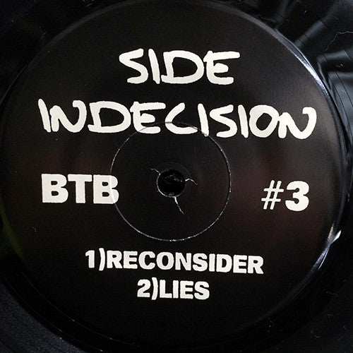 Indecision (2) / Shutdown (2) : Youth Crew 1995 (7")