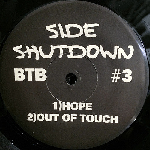 Indecision (2) / Shutdown (2) : Youth Crew 1995 (7")