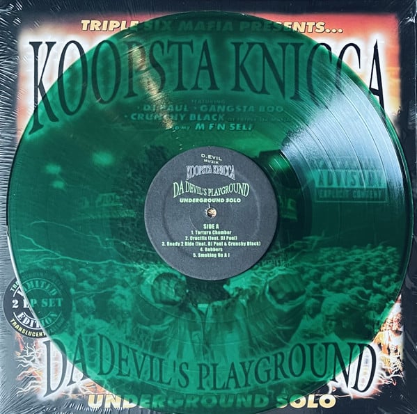 Three 6 Mafia Presents… Koopsta Knicca : Da Devil's Playground: Underground Solo (LP,Album,Limited Edition,Reissue)