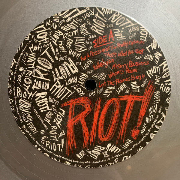 Paramore : Riot! (LP,Album,Limited Edition,Reissue)