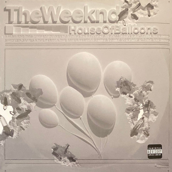 Weeknd, The : House Of Balloons (LP,Limited Edition,Mixtape,Reissue)