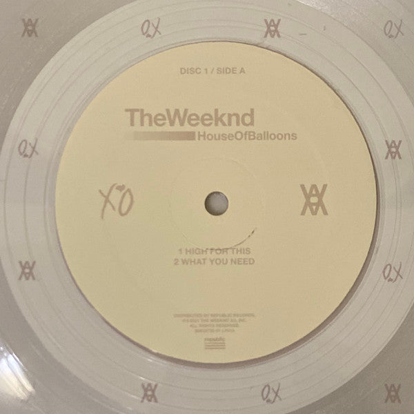 Weeknd, The : House Of Balloons (LP,Limited Edition,Mixtape,Reissue)