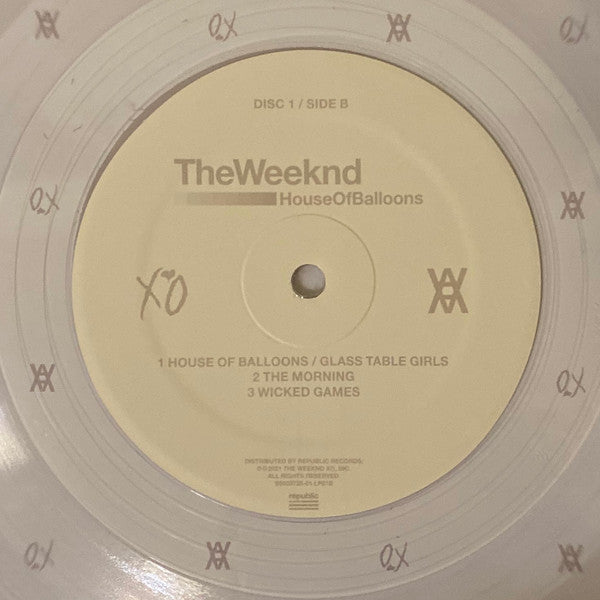 Weeknd, The : House Of Balloons (LP,Limited Edition,Mixtape,Reissue)