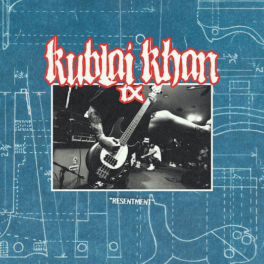Kublai Khan (4) : Resentment (7",45 RPM,Single,Etched)