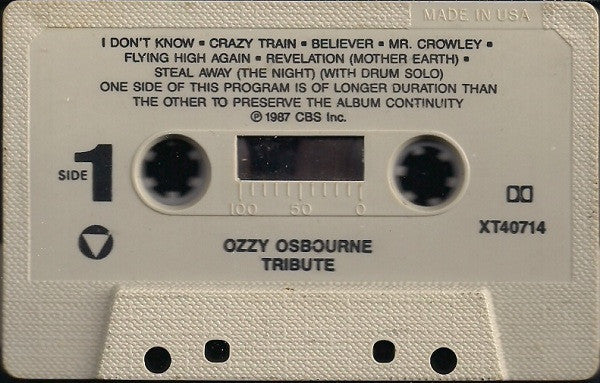 Ozzy Osbourne : Randy Rhoads Tribute (Album)