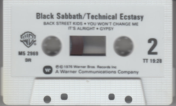 Black Sabbath : Technical Ecstasy (Album,Reissue)