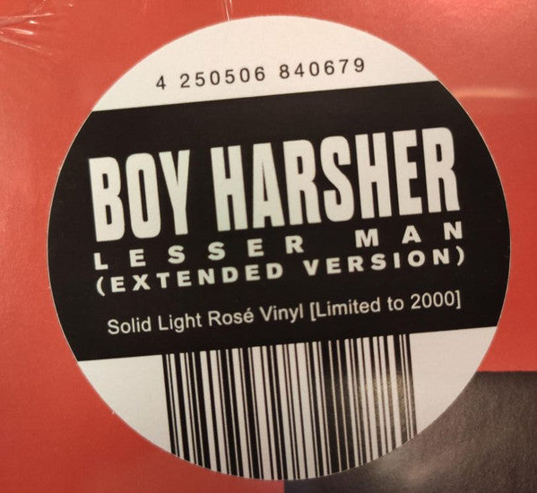 Boy Harsher : Lesser Man EP (Extended Version) (12",EP,Limited Edition,Reissue)