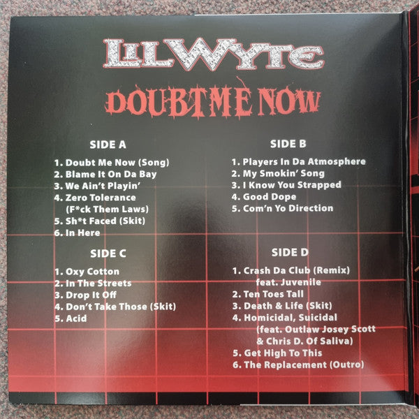 Lil' Wyte : Doubt Me Now (LP,Album,Limited Edition,Remastered)