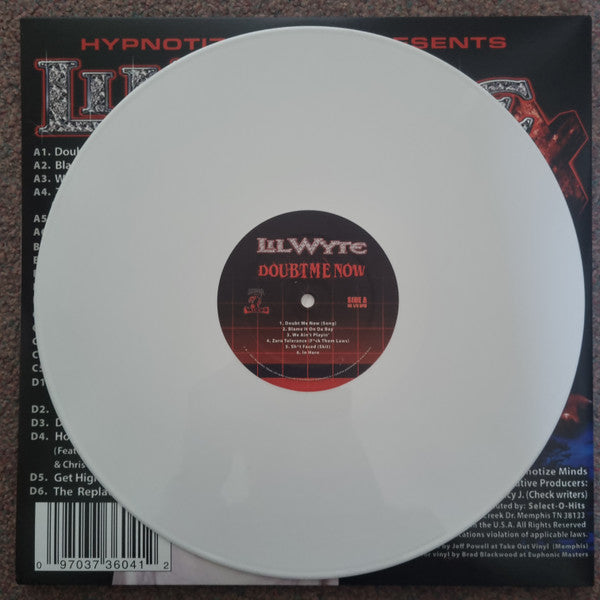 Lil' Wyte : Doubt Me Now (LP,Album,Limited Edition,Remastered)