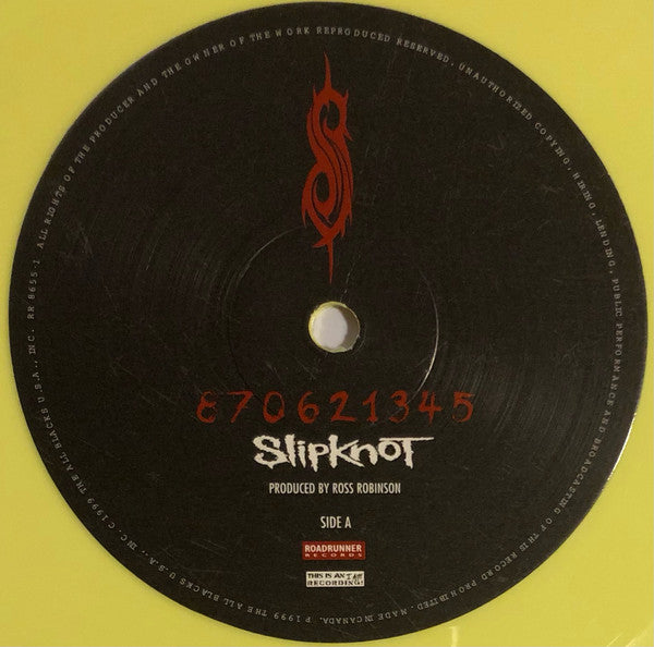 Slipknot : Slipknot (LP,Album,Limited Edition,Reissue,Repress)