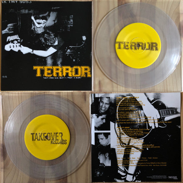 Terror (3) : Don't Need Your Help / Push It Away (7",Single Sided,Limited Edition)