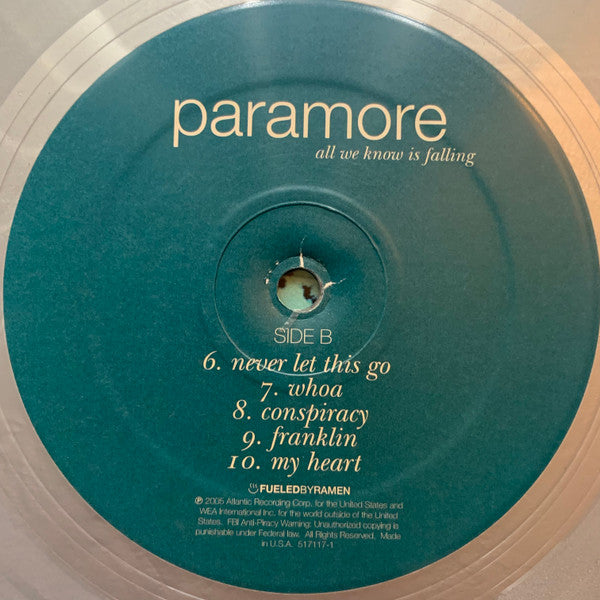 Paramore : All We Know Is Falling (LP,Album,Reissue)