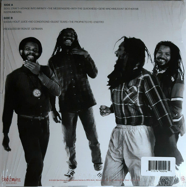 Bad Brains : Quickness (LP,Album,Reissue,Remastered)