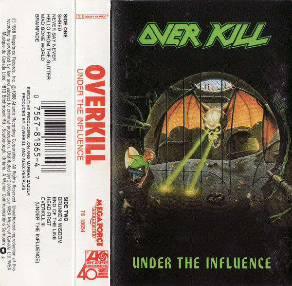 Overkill : Under The Influence (Album)