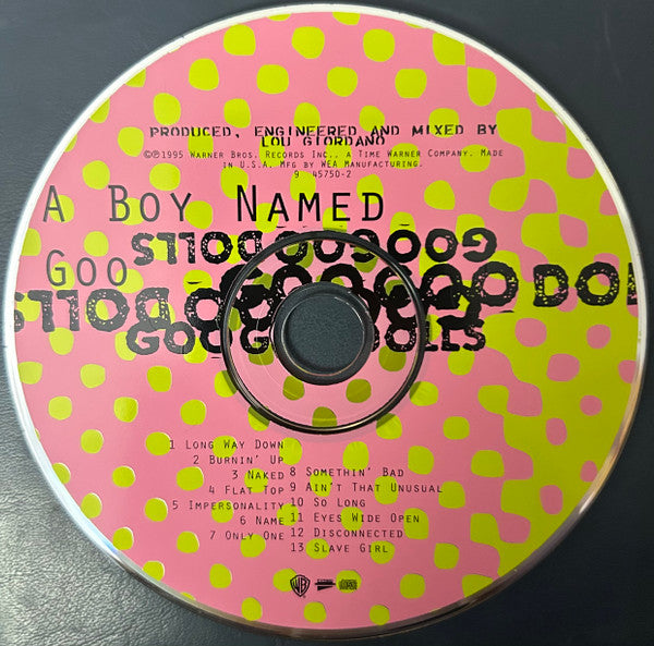 Goo Goo Dolls : A Boy Named Goo (Album,Reissue,Stereo)