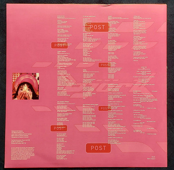 Björk : Post (LP,Album,Reissue)