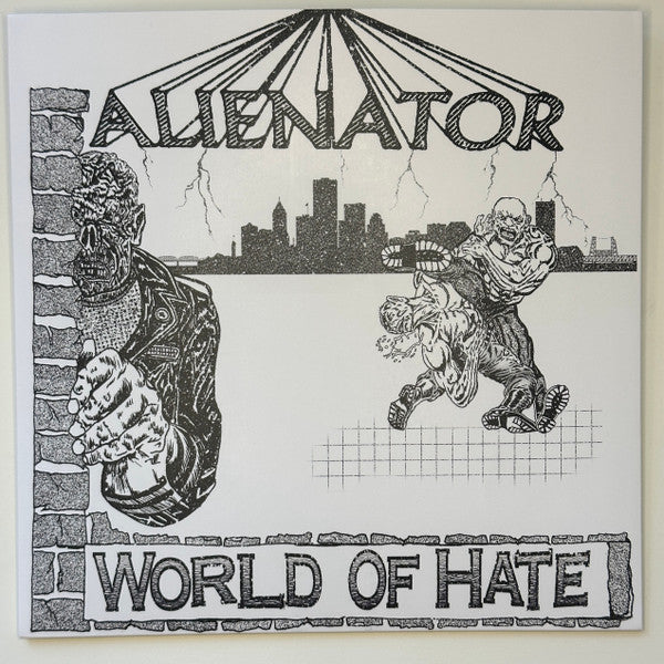 Alienator (3) : World Of Hate (7",45 RPM)