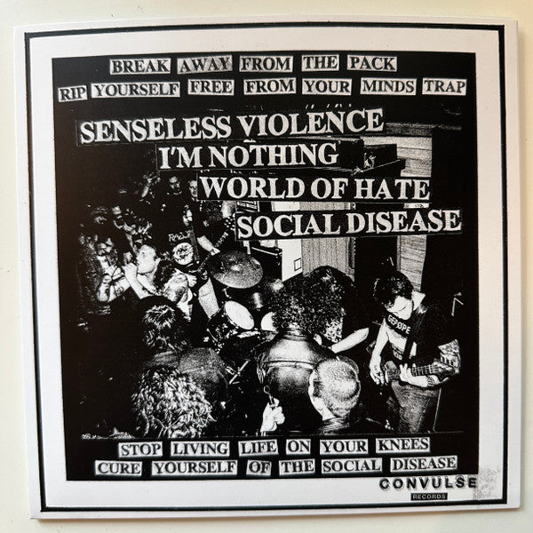 Alienator (3) : World Of Hate (7",45 RPM)