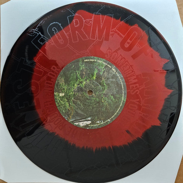 Kublai Khan (4) : Lowest Form Of Animal (10",33 ⅓ RPM,Single Sided,EP,Etched,Limited Edition)