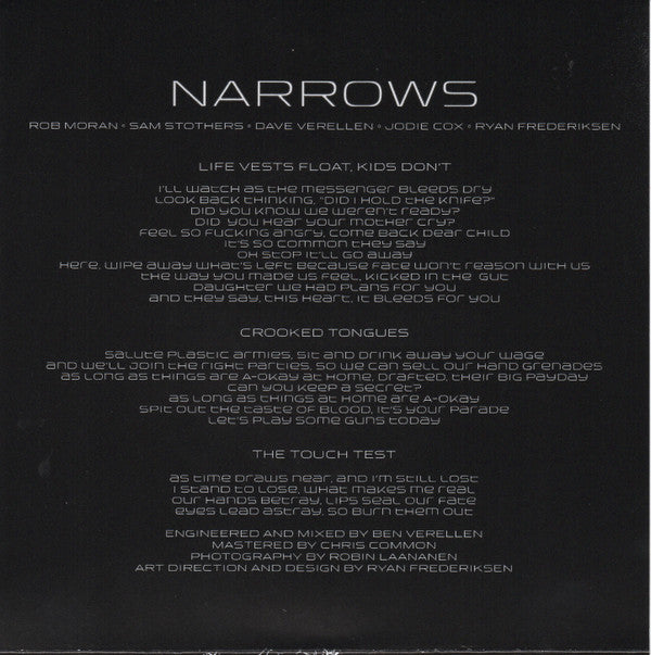 Narrows : Narrows (7",EP,45 RPM)