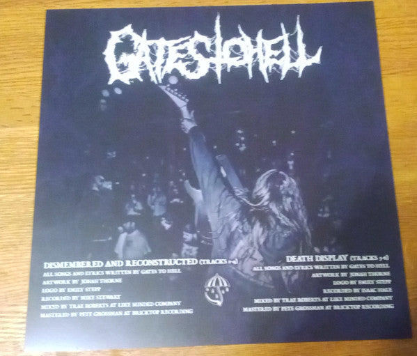 Gates To Hell : Dismembered On Display (12",45 RPM,EP,Compilation,Limited Edition)