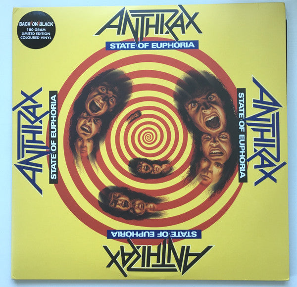 Anthrax : State Of Euphoria (LP,Album,Limited Edition,Reissue)