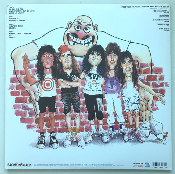 Anthrax : State Of Euphoria (LP,Album,Limited Edition,Reissue)