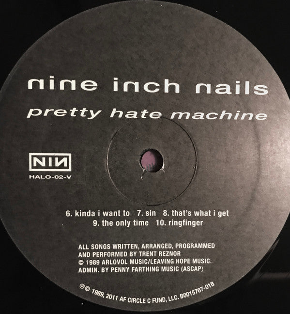 Nine Inch Nails : Pretty Hate Machine (LP,Album,Reissue)