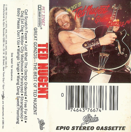 Ted Nugent : Great Gonzos! - The Best Of Ted Nugent (Album,Stereo)