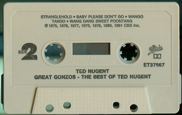 Ted Nugent : Great Gonzos! - The Best Of Ted Nugent (Album,Stereo)