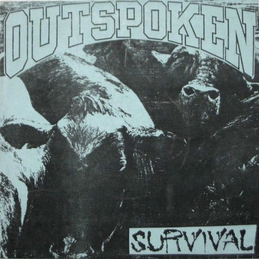 Outspoken : Survival (7",33 ⅓ RPM,Limited Edition,Numbered,White Label)