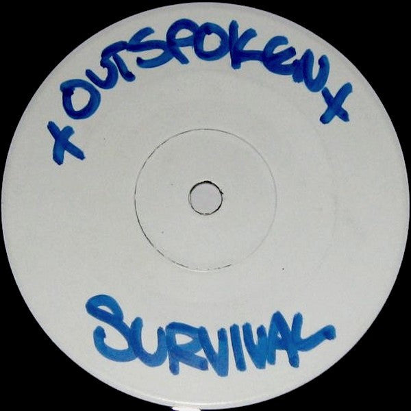 Outspoken : Survival (7",33 ⅓ RPM,Limited Edition,Numbered,White Label)