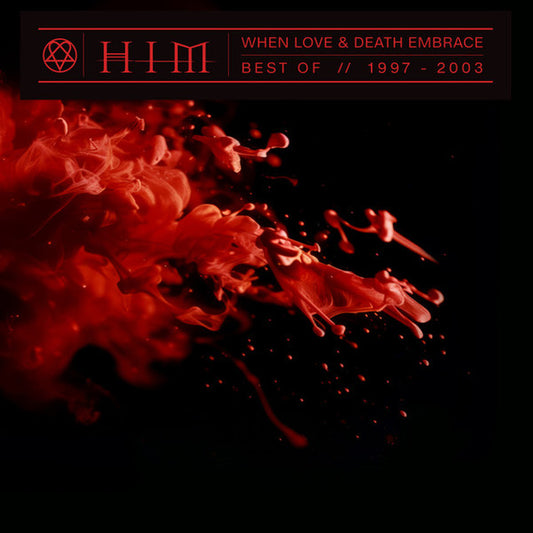HIM (2) : When Love & Death Embrace // Best of 1997-2003 (LP,Compilation,Limited Edition,Stereo)