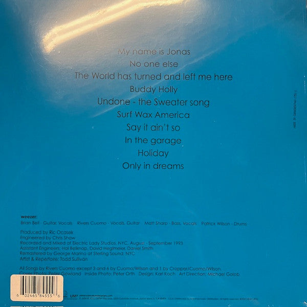 Weezer : Weezer (LP,Album,Limited Edition,Reissue,Remastered)
