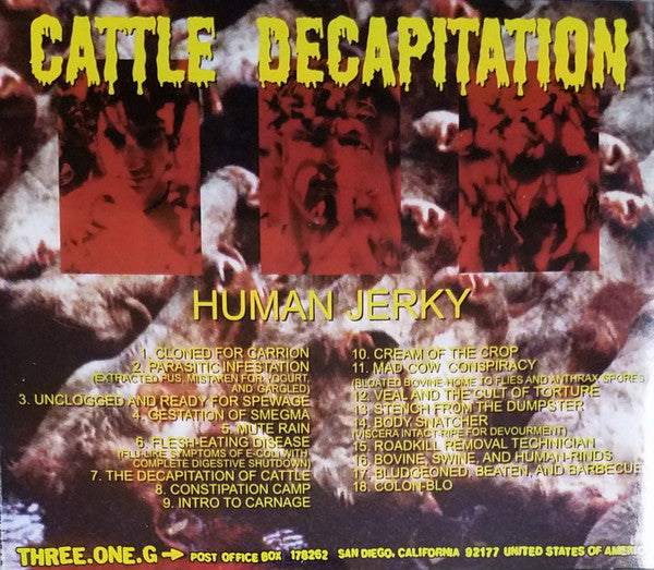 Cattle Decapitation : Human Jerky (Album,Reissue)