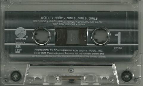 Mötley Crüe : Girls, Girls, Girls (Album)