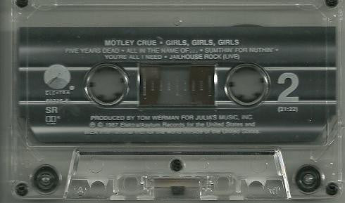 Mötley Crüe : Girls, Girls, Girls (Album)