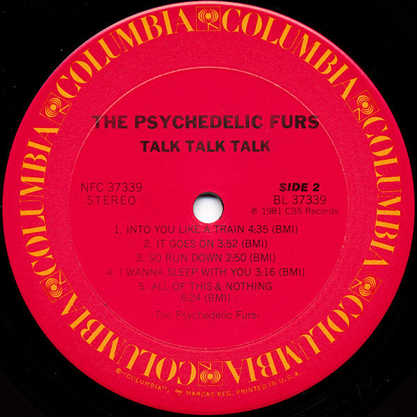 Psychedelic Furs, The : Talk Talk Talk (LP,Album)