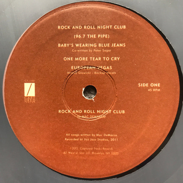 Mac DeMarco : Rock And Roll Night Club (12",EP,45 RPM)