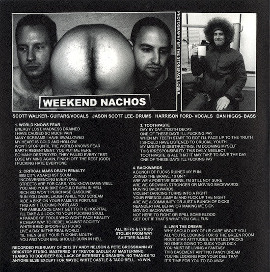 Weekend Nachos / Lack Of Interest : Weekend Nachos / Lack Of Interest (7",45 RPM,EP,Limited Edition)