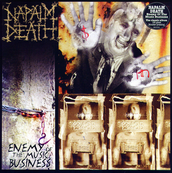 Napalm Death : Enemy Of The Music Business (LP,Album,Reissue)