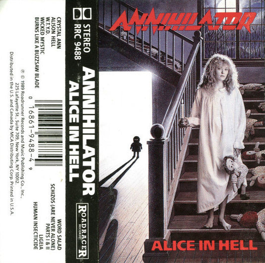 Annihilator (2) : Alice In Hell (Album)