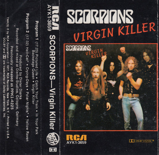 Scorpions : Virgin Killer (Album,Reissue)