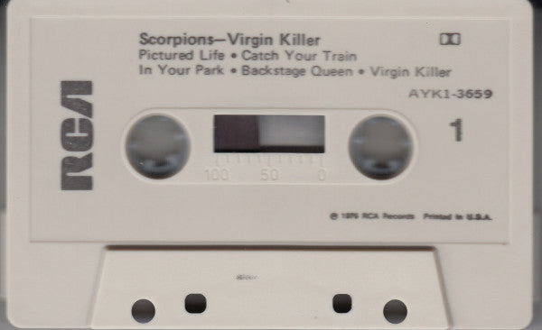 Scorpions : Virgin Killer (Album,Reissue)