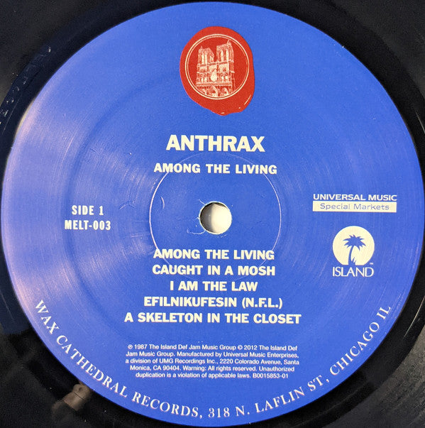 Anthrax : Among The Living (LP,Album)