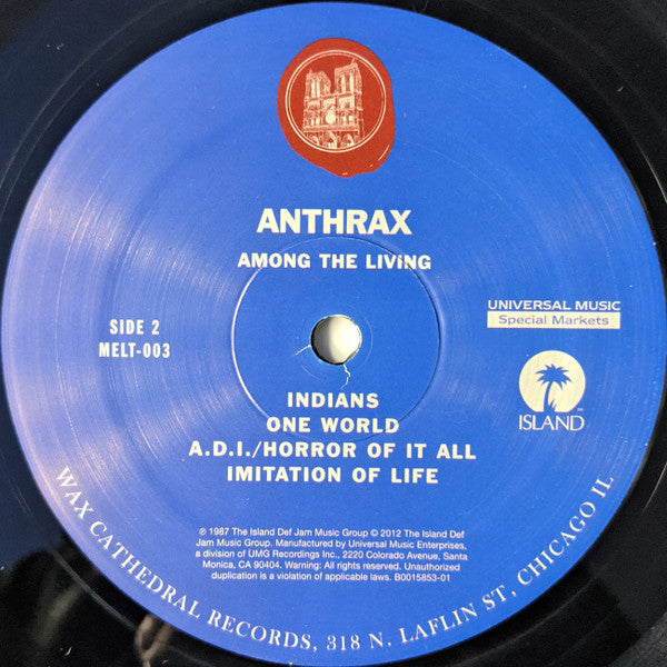 Anthrax : Among The Living (LP,Album)