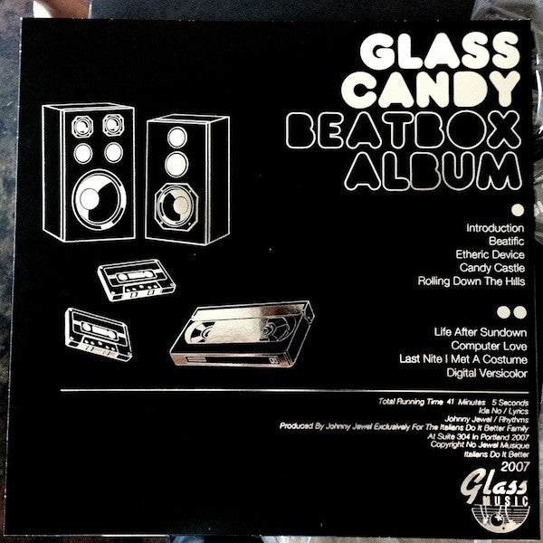 Glass Candy : BEATBOX (LP,Album,Limited Edition,Reissue,Repress)